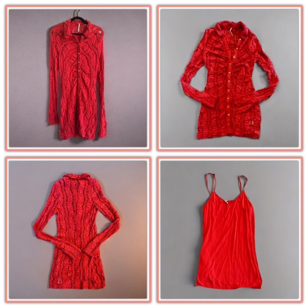 Free People Shayla Lace Mini Dress - Picture 13 of 16